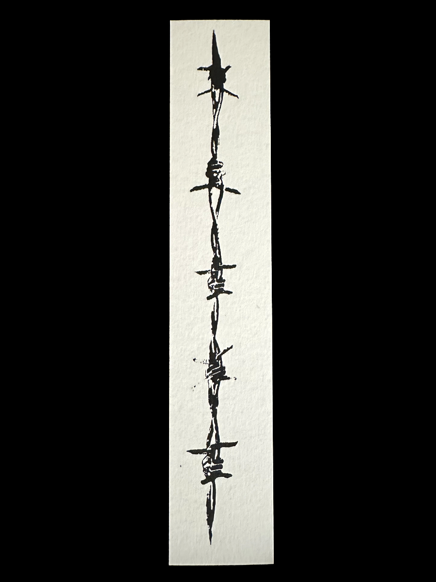 Barbwire Bookmark