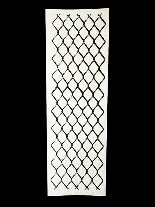 Chainlink fence bookmark